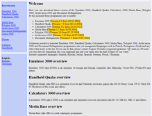 Tablet Screenshot of emulator3000.org